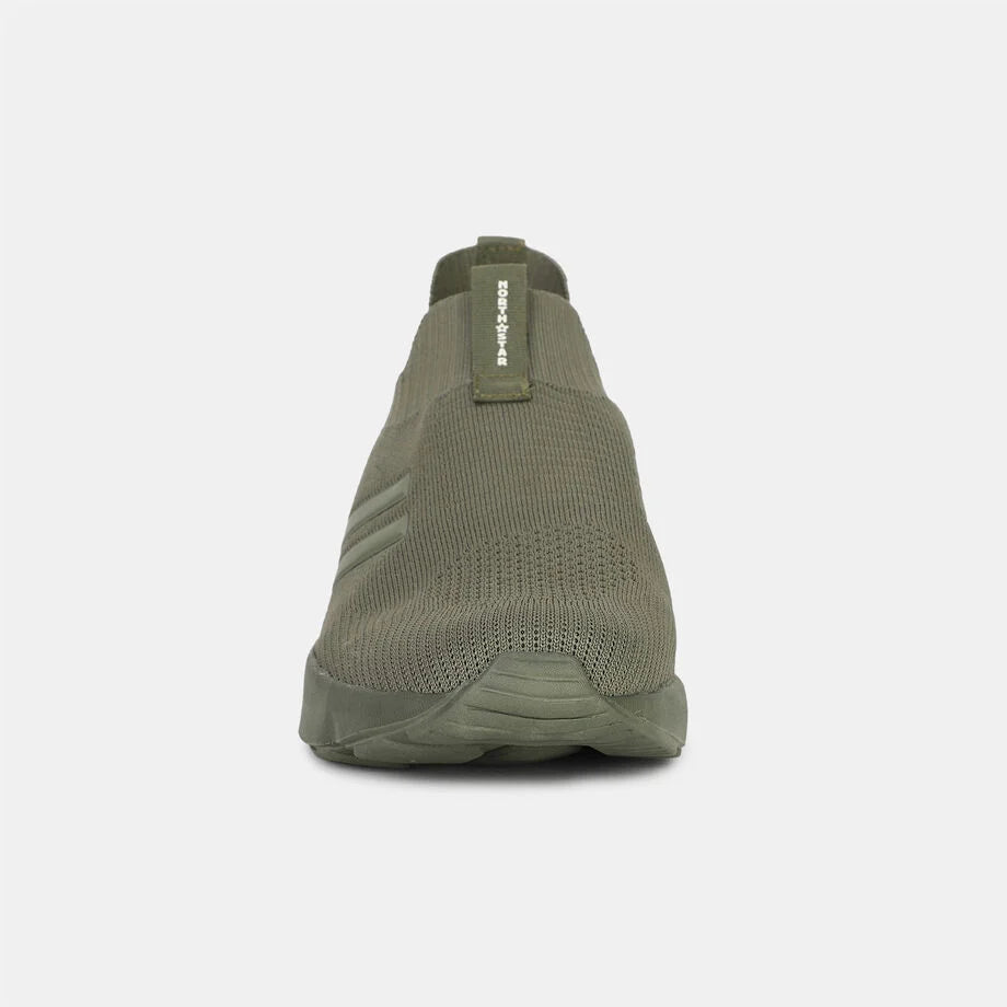 Chic Green Woven Casual Sneakers for Men Lightweight Everyday Footwear