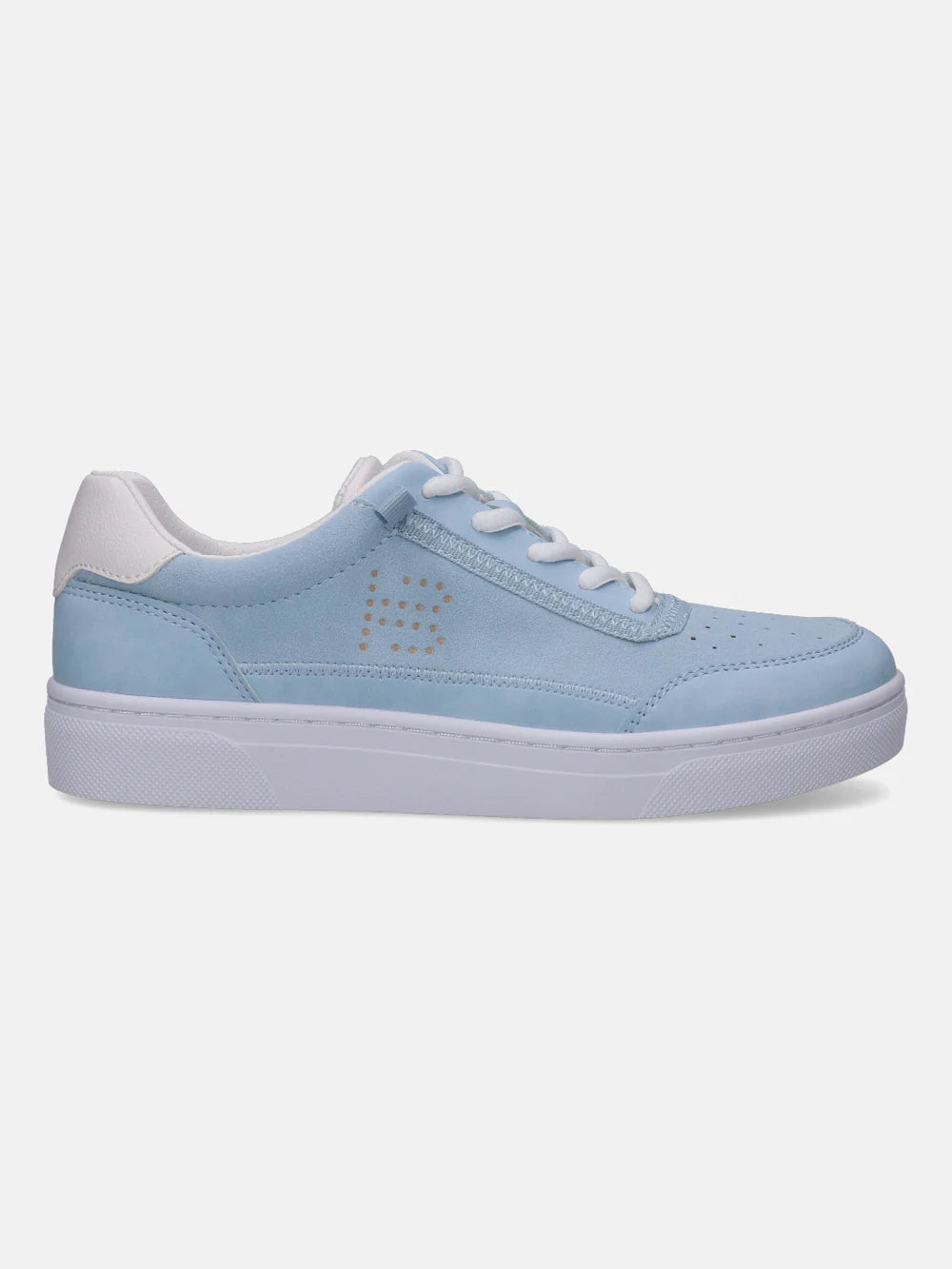 Modern Light Blue Platform Style Sneakers for Women