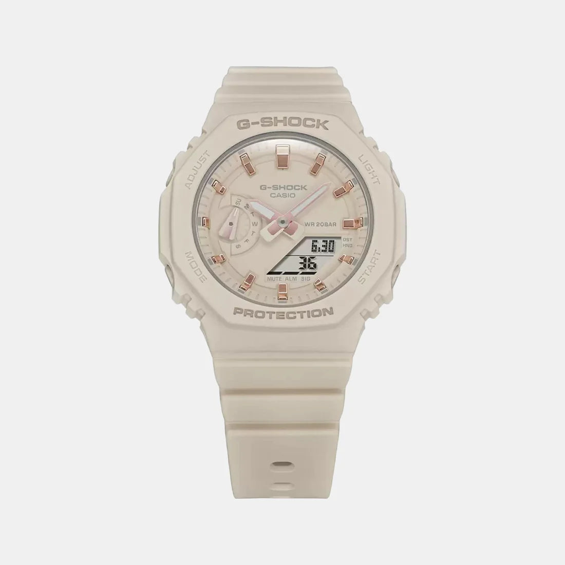 Durable Resin Strap Women’s Analog-Digital Watch for Daily Wear