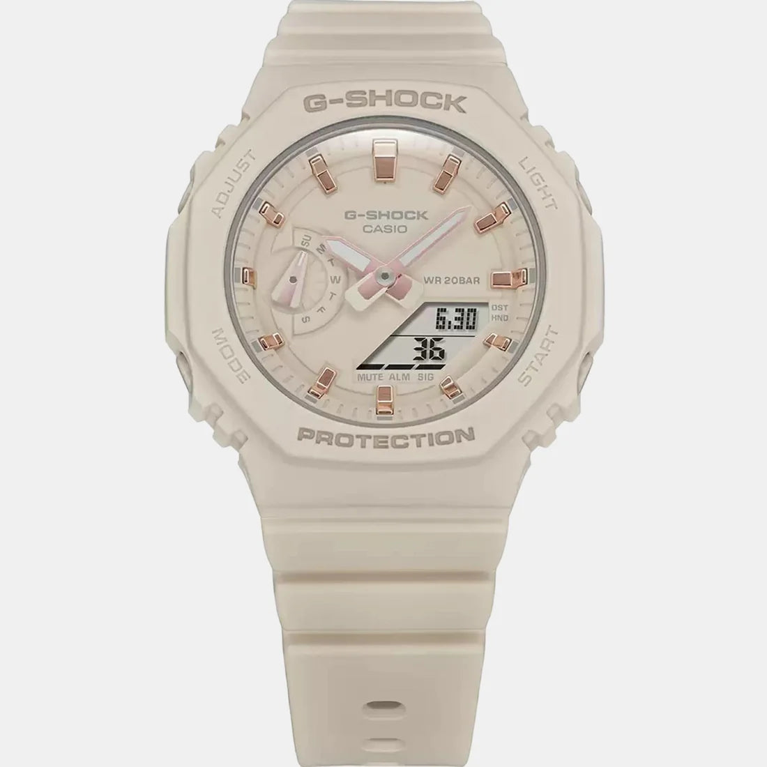 Durable Resin Strap Women’s Analog-Digital Watch for Daily Wear