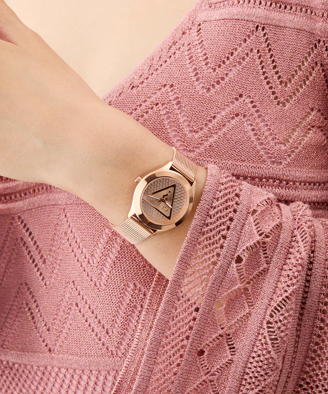 Sophisticated Rose Gold Tone Watch for Women with Classic Design