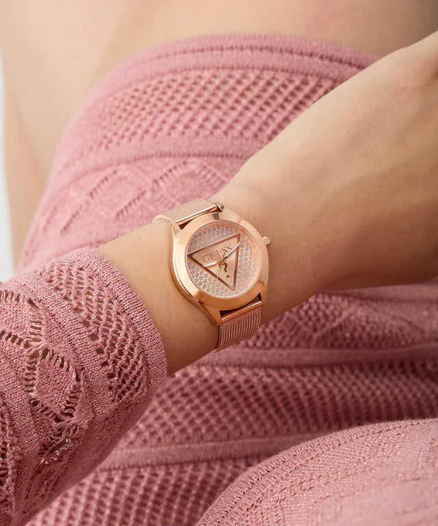 Sophisticated Rose Gold Tone Watch for Women with Classic Design