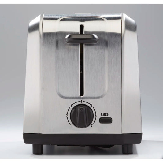 Premium Stainless Steel Toaster Rushed Design with Fast Toasting and Sleek Kitchen Appearance