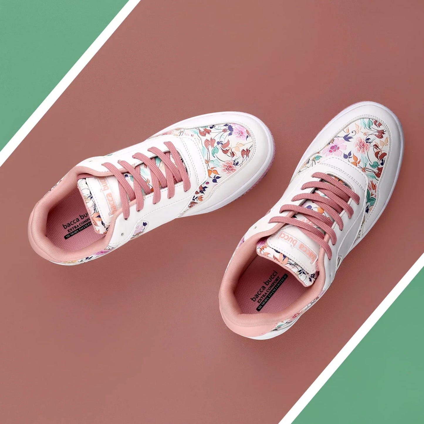 Women’s Sneakers Low Top Flat Sole with Unique Digital Prints