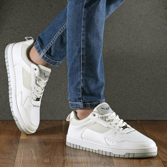 Versatile White Sneakers for Men Perfect for Work and Outings