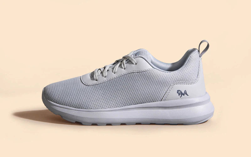 Men’s Lightweight Grey Trainers Ideal for Walking and Outings