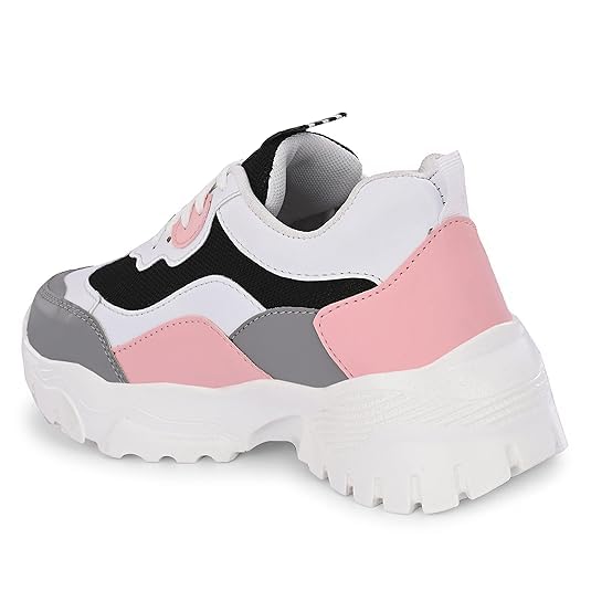 Casual Comfortable Lightweight Lace Up Sneakers Trending for Women