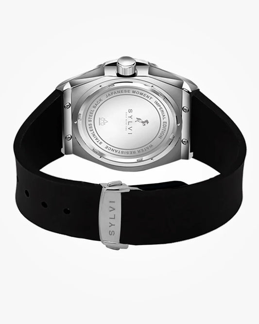 Contemporary Men’s Classic Analog Watch with Quartz Movement and Water-Resistant Strap