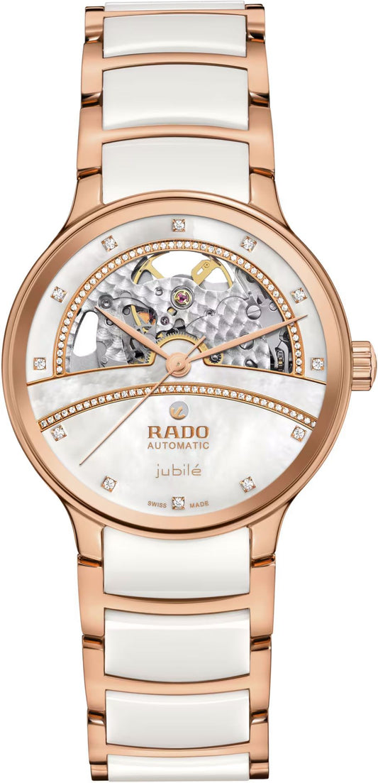 Luxury Automatic Women’s Watch with Diamond Detailing and Heart Dial