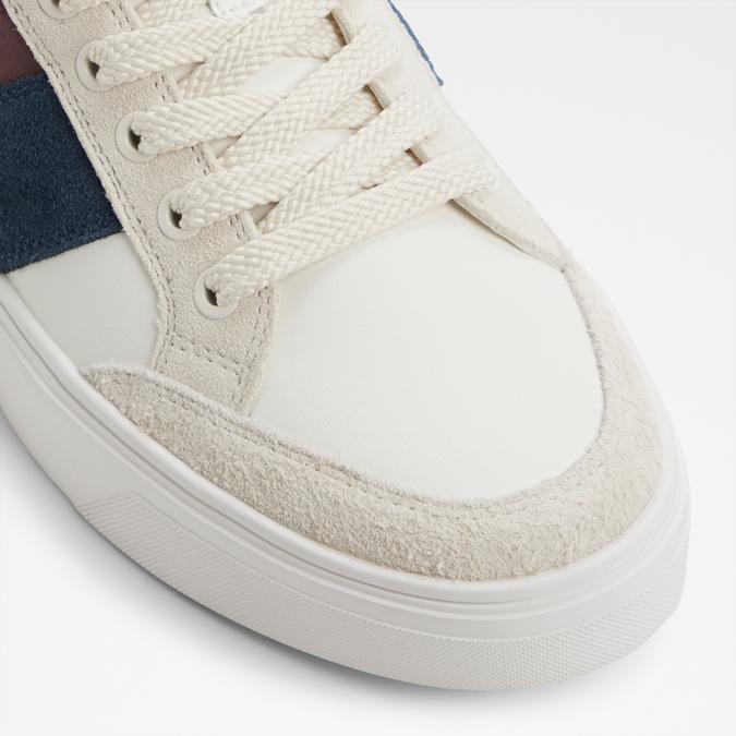 Modern White Athletic Shoes for Men with Ergonomic Fit and Shock-Absorbing Sole