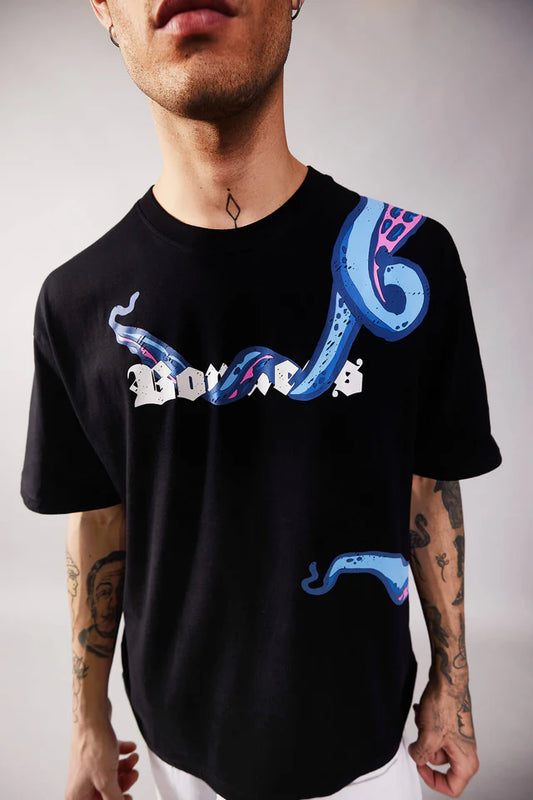 Stylish Casual Men’s T-Shirt Oversized Relaxed Fit Soft Fabric